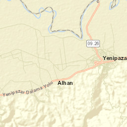 Yenipazar Street Map
