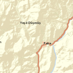 Feke Street Map