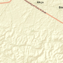 Merkez Street Map