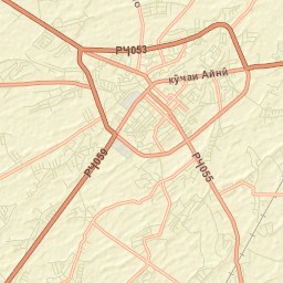 Qŭrghonteppa Street Map