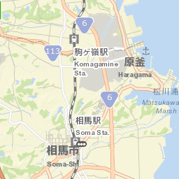 Sōma Street Map