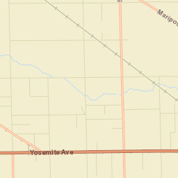 Simms California Street Map