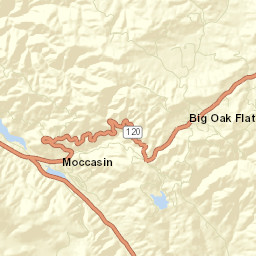 Priest California Street Map