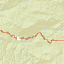 Harden Flat California Street Map