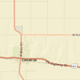 Cimarron Street Map
