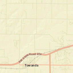 Towanda Street Map