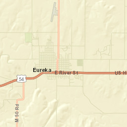 115-199 West River Street, Eureka, KS Street Map