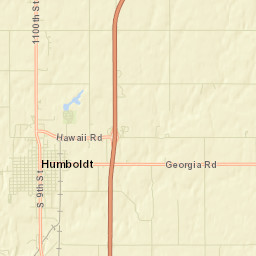 Humboldt Street Map