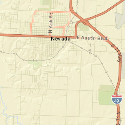 Vernon County Street Map