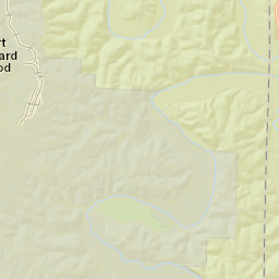 12203-12399 Eastgate Rd, Mark Twain National Forest, Fort Leo Street Map