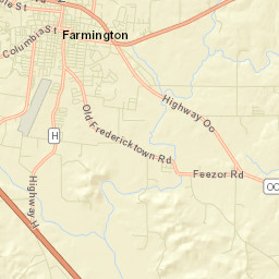 Farmington Street Map