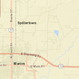 Williamson County Street Map