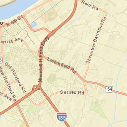 Daviess County Street Map