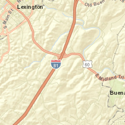 Lexington Street Map