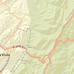 Buena Vista Street Map