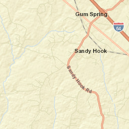 Goochland County Street Map
