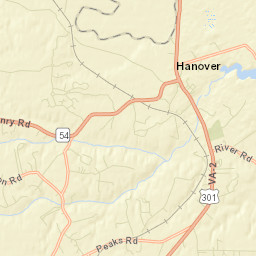 Hanover Street Map