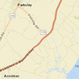 Accomac Street Map