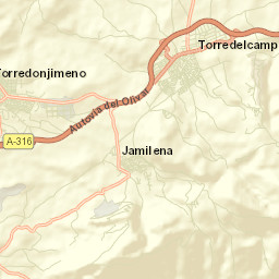 Torre del Campo Street Map