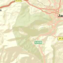 Jaén Street Map