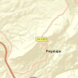 Pegalajar Street Map
