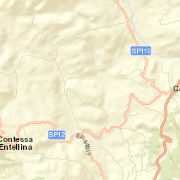 Contessa Entellina Street Map