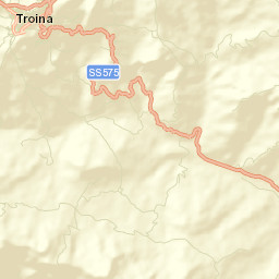 Troina Street Map