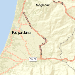 Davutlar Street Map