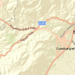 Söke Street Map