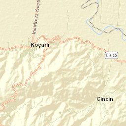 Koçarlı Street Map