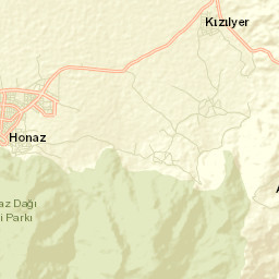 Honaz Street Map
