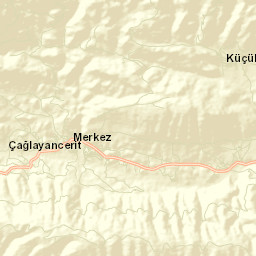 Çağlayancerit Street Map