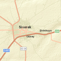 Siverek Street Map