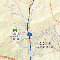 Uijeongbu-si Street Map