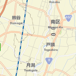 Shirone Street Map