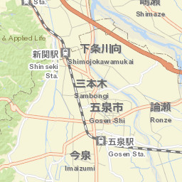 Gosen Street Map