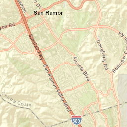 6007-6009 Westside Drive, San Ramon, CA Street Map