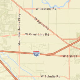 17457-17821 Von Sosten Rd Tracy Street Map