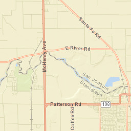2722 River Cove Dr Riverbank California  Street Map