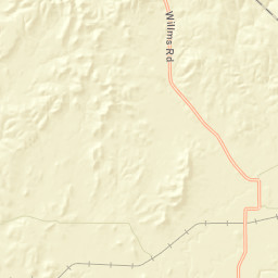 Warnerville California Street Map