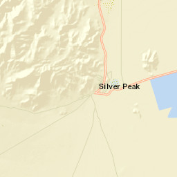 Esmeralda County Street Map