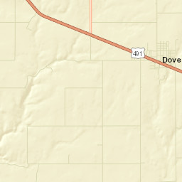 Dove Creek Colorado Street Map