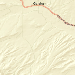 Gardner Colorado Street Map