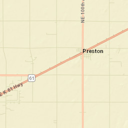 400-406 4th St Preston KS 67583 Street Map