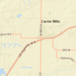 901-907 North Mill Street, Carrier Mills, IL Street Map
