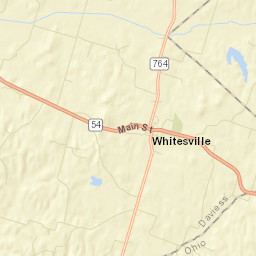 9401-9499 KY-54 Whitesville KY Street Map