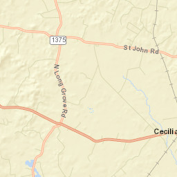 Hardin County Street Map