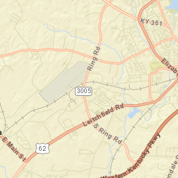1950 Leitchfield Rd Elizabethtown KY Street Map