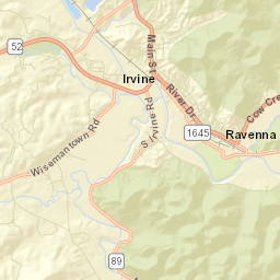 1329 South Irvine Road, Irvine, KY 40336 Street Map