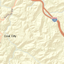 Coal City Street Map